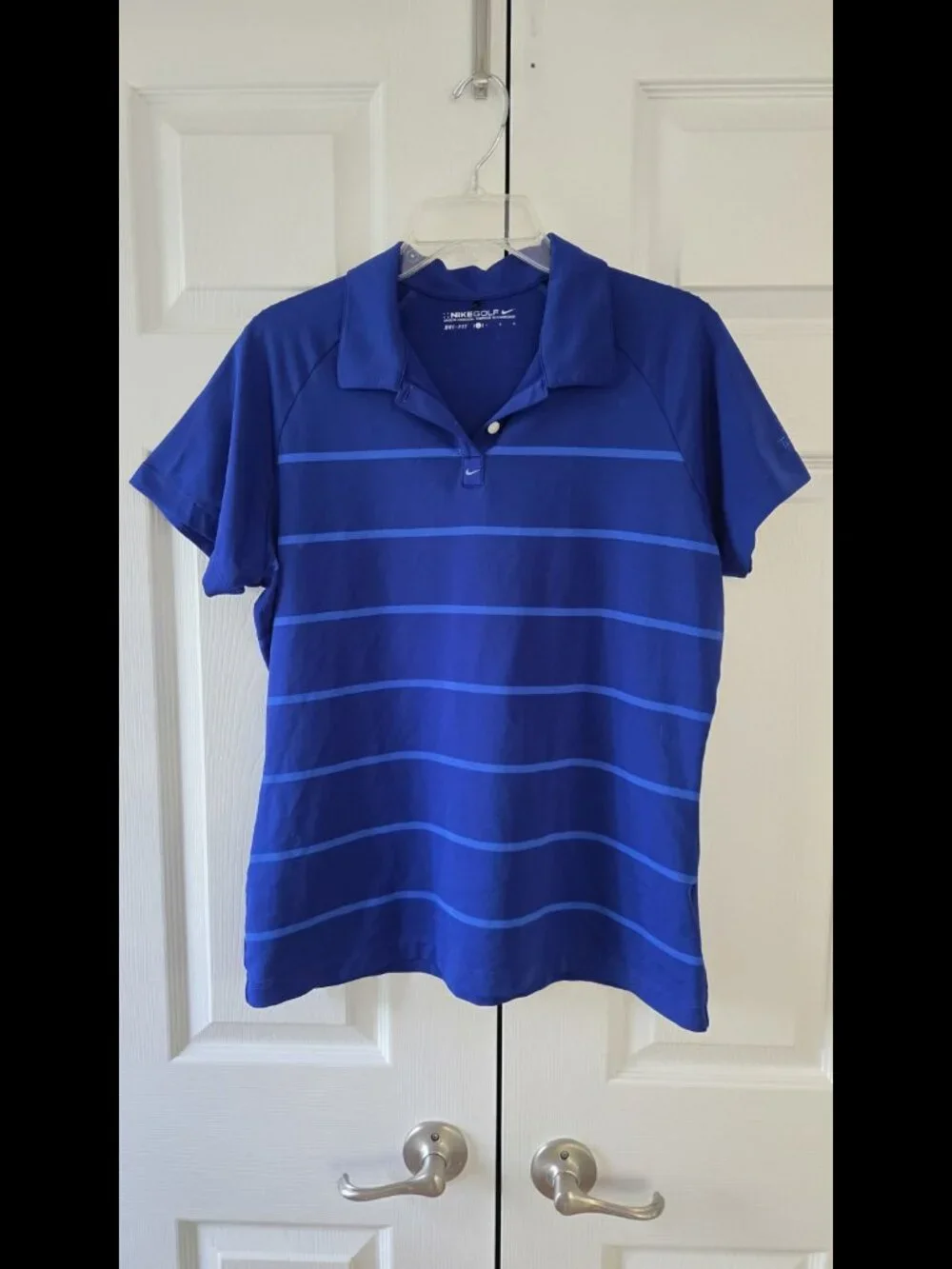 Women's Turtle Bay Hawaii Nike Dri-Fit Golf Athletic Polo 100% Polyester - L
